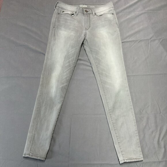 Denizen Jegging Smoke Grey Denim Jeans Women's Size 9-W29 Compression Stretchy - Picture 6 of 16